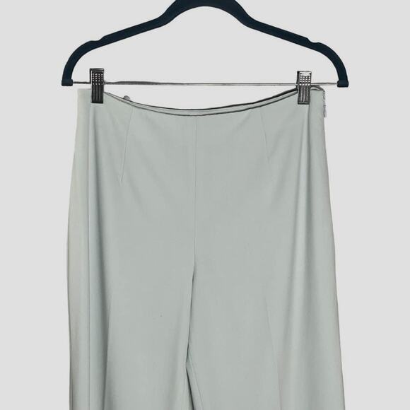 Talbots Womens Pants Stretch Straight Leg Side Zip Baby Light Blue Size 6 - Picture 3 of 9